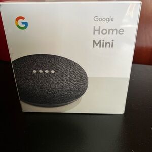 Google Home Mini Smart Speaker - Charcoal